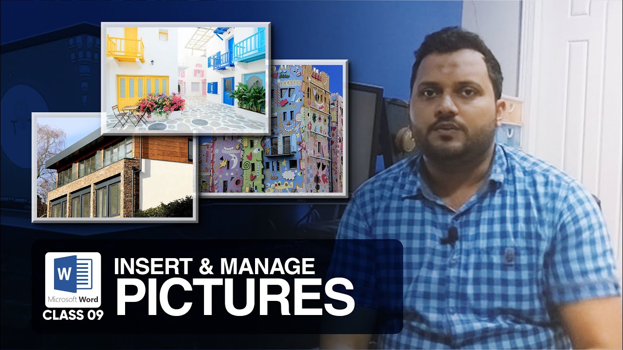 Insert & Managing Pictures | Class 9 | Microsoft Word Complete Training Course | اردو / हिंदी