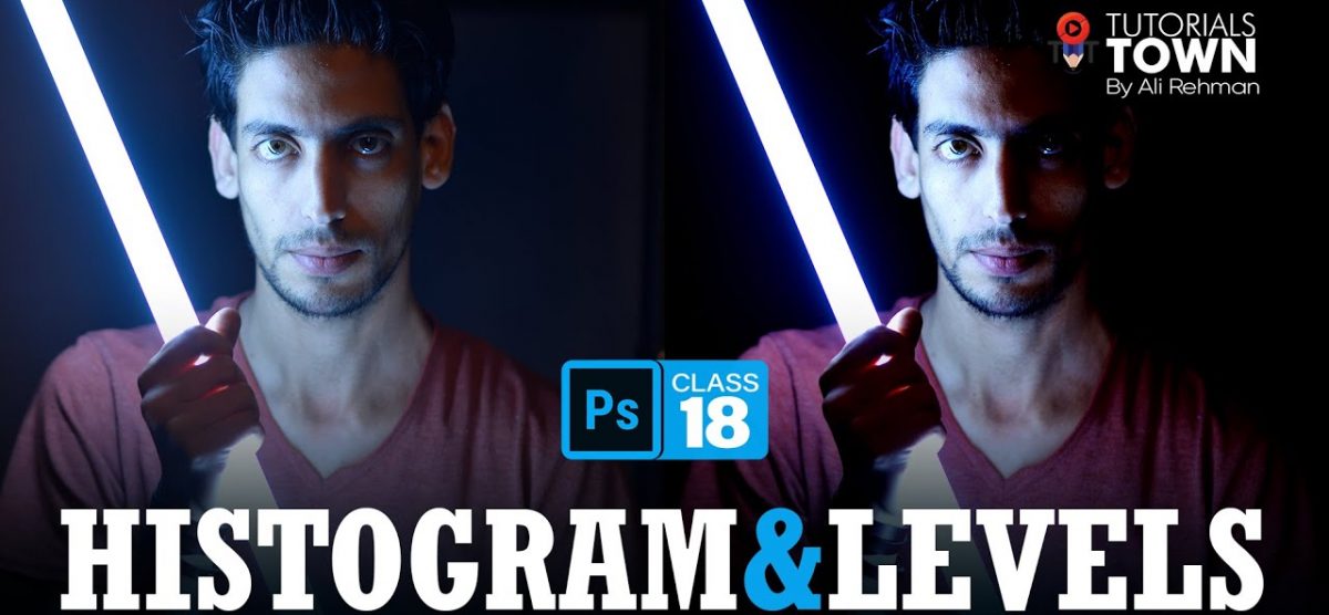 Histogram | Levels | Adjustment Layers | Class 18 | Photoshop Training