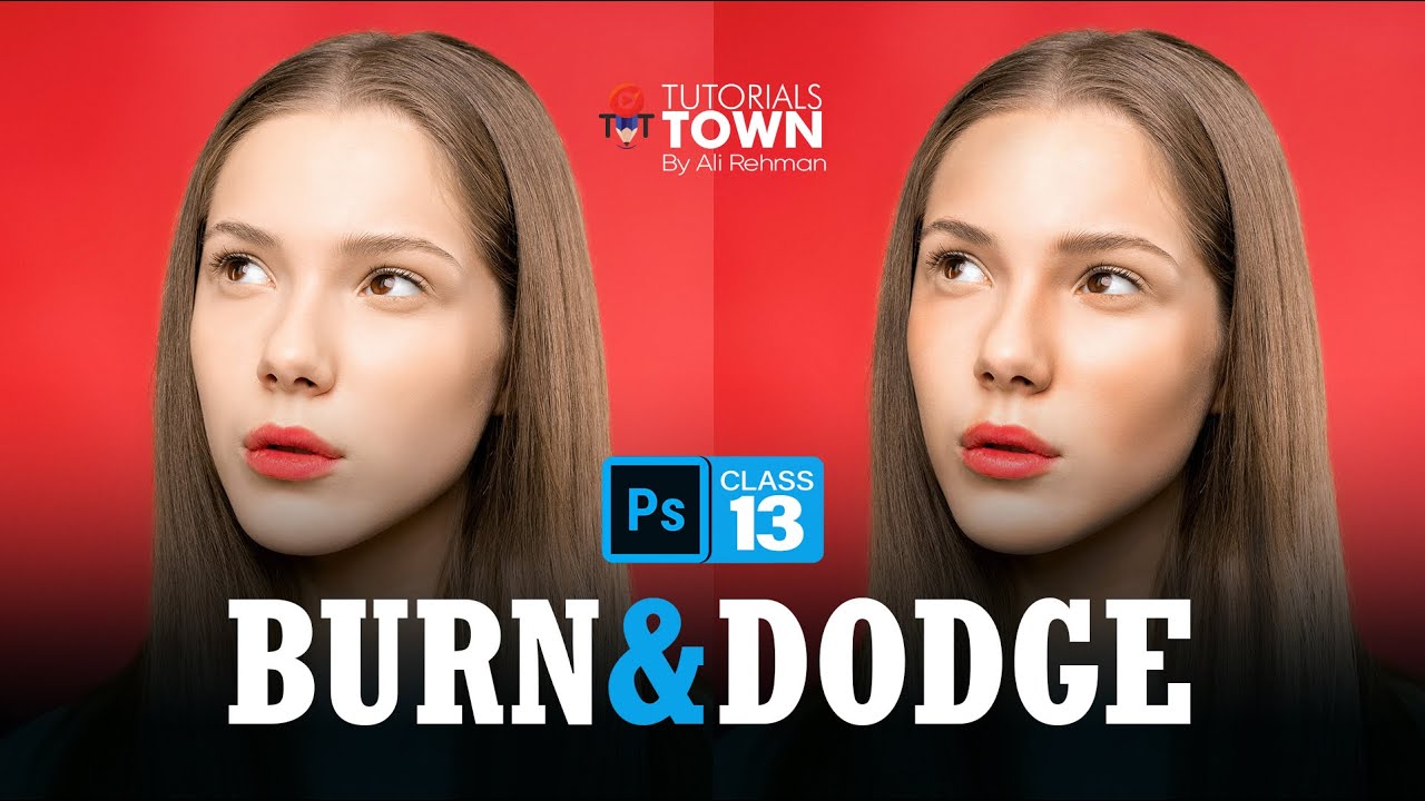 High-End Retouching with Burn & Dodge Tool | Class 13 | Photoshop Training