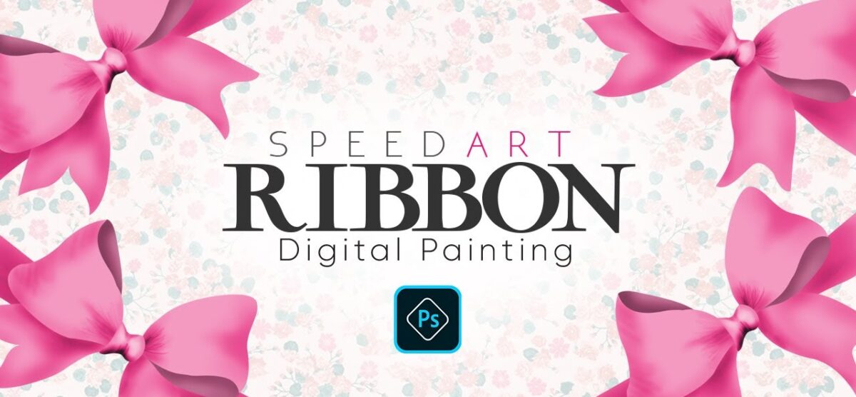 Ribbon Digital Painting | Speed Art Photoshop