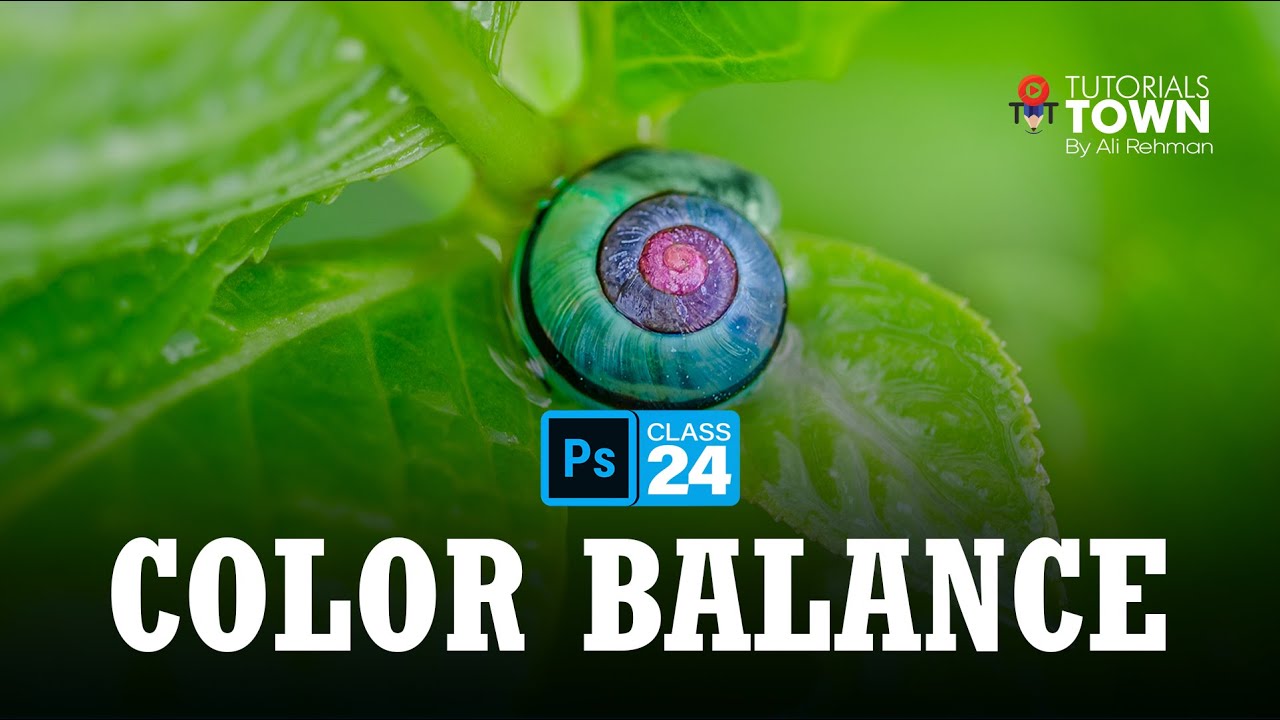 Color Balance (Adjustment) | Class 24 | Photoshop Training in Urdu/Hindi