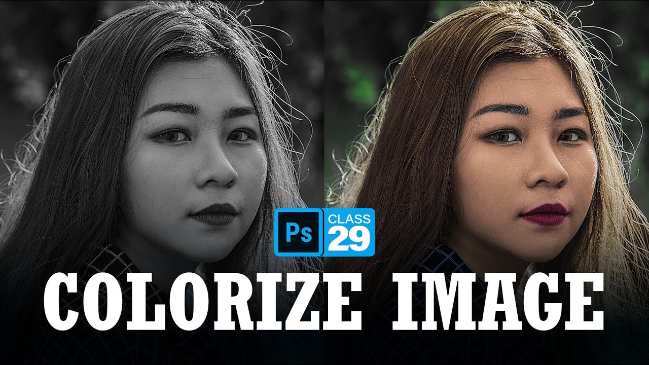 Colorize Black & White Image | Class 29 | Photoshop Training in Urdu/Hindi