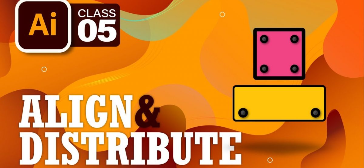 Align & Distribute | #05 | Adobe Illustrator Training Urdu/Hindi by Ali Rehman