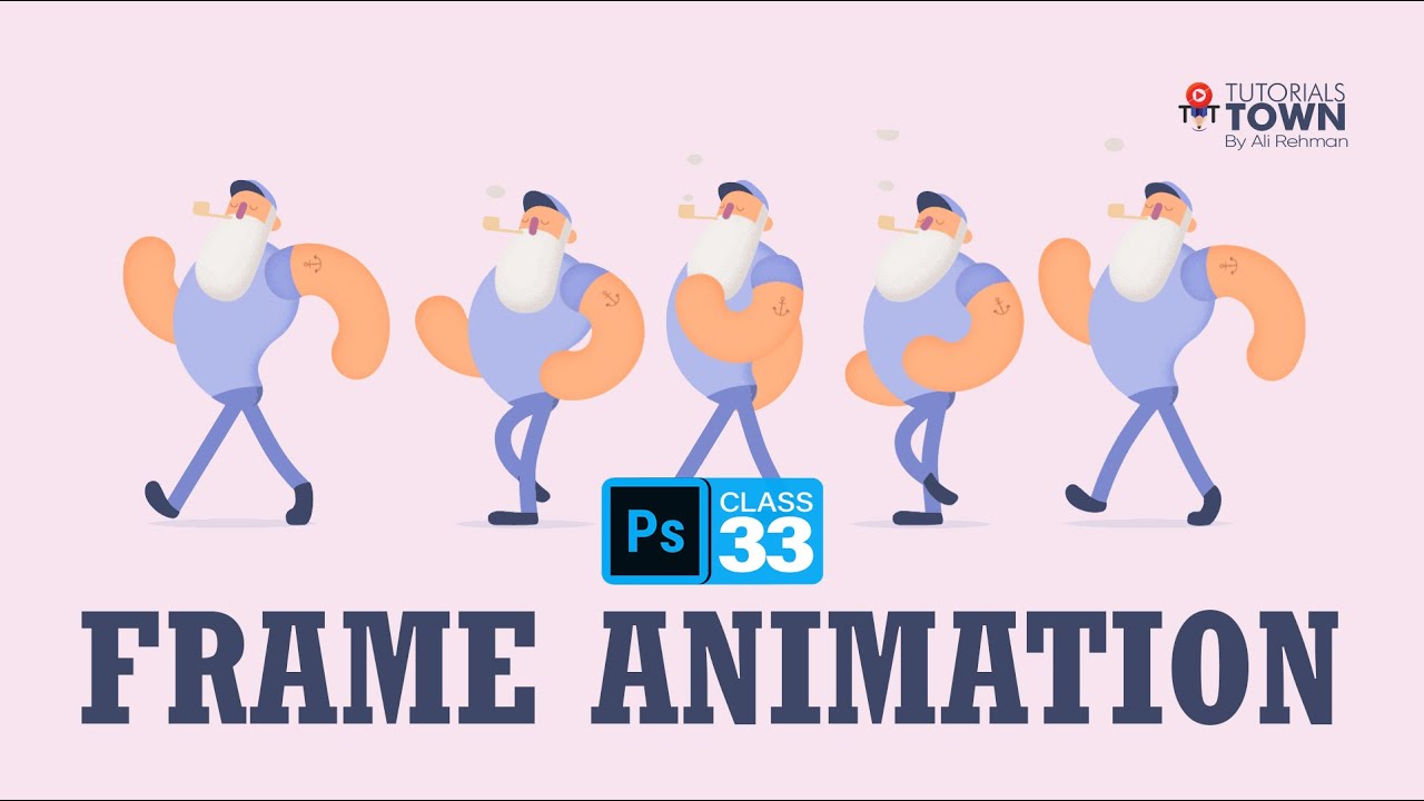 Frame Animation | Class 33 | Photoshop Training in Urdu/Hindi