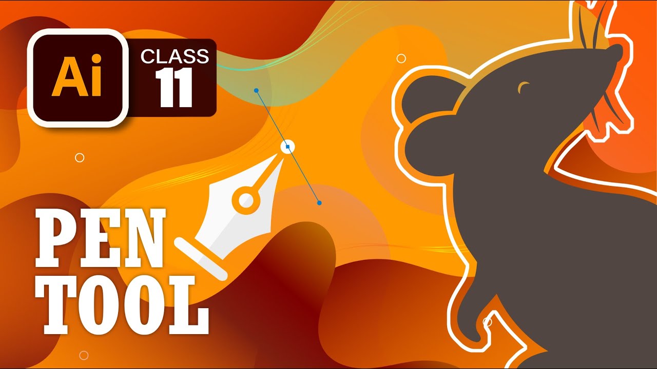 Pen Tool | #11 | Adobe Illustrator Training Urdu/Hindi by Ali Rehman