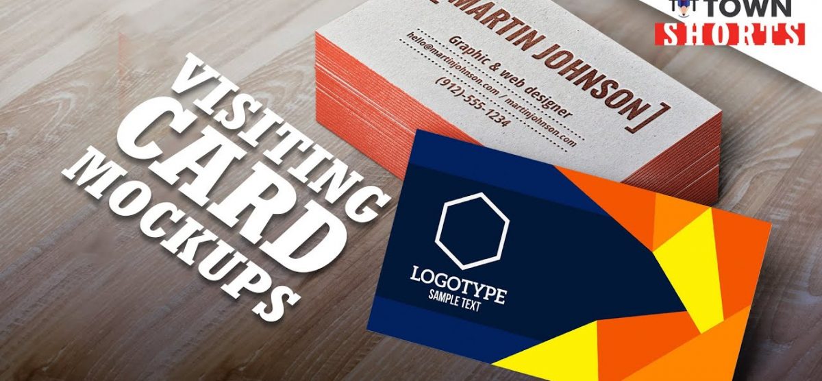 Visiting Card Mockup | Shorts by Tutorials Town