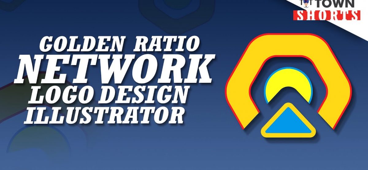 Golden Ratio Network – Logo Design | #Shorts by Tutorials Town