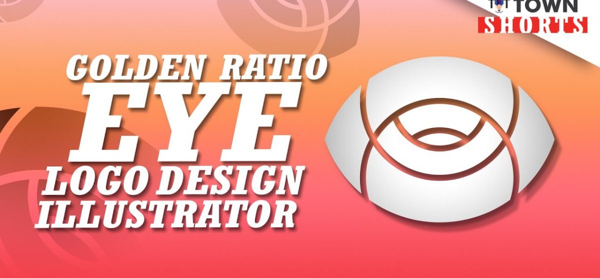 Golden Ratio Eye – Logo Design | #Shorts by Tutorials Town