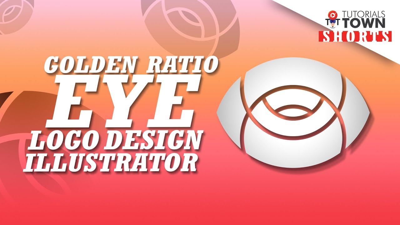 Golden Ratio Eye – Logo Design | #Shorts by Tutorials Town