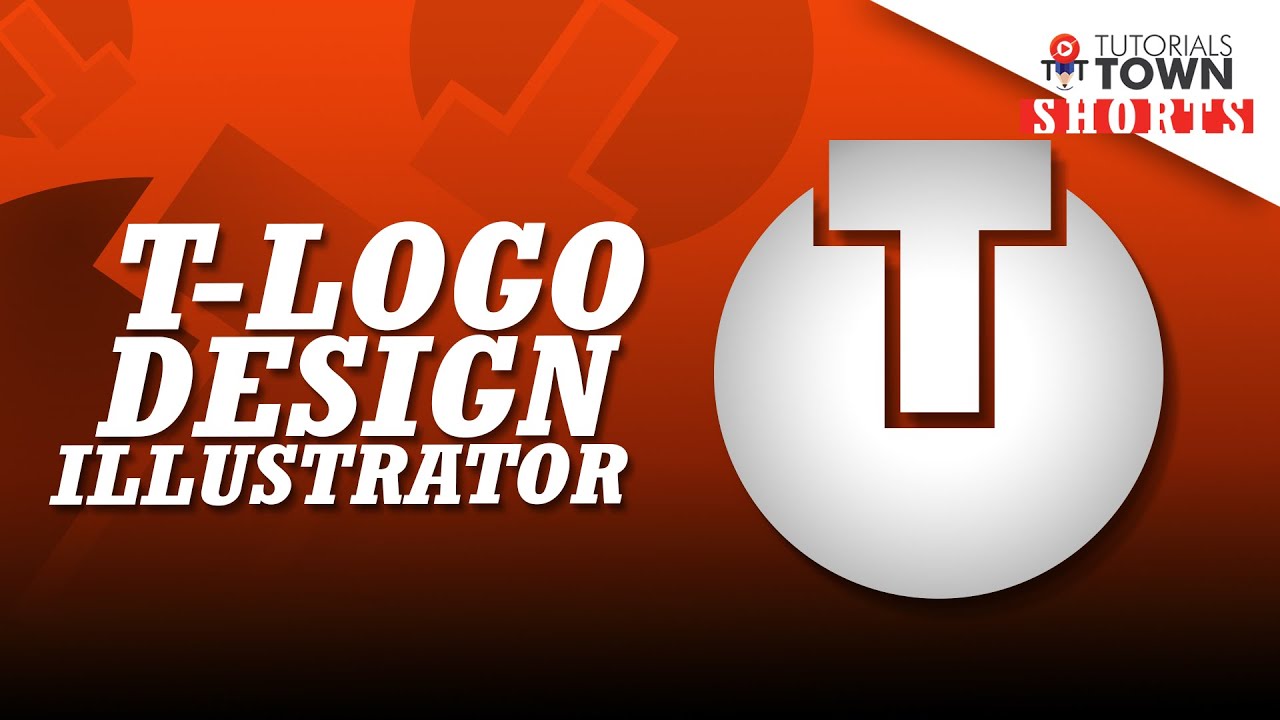 T – Logo Design | Shorts by Tutorials Town