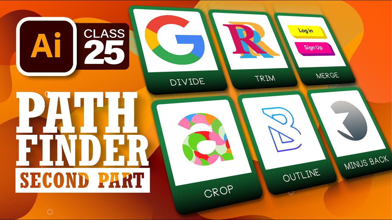 Pathfinder Panel (Part 2) | #25 | Adobe Illustrator Training Urdu/Hindi by Ali Rehman