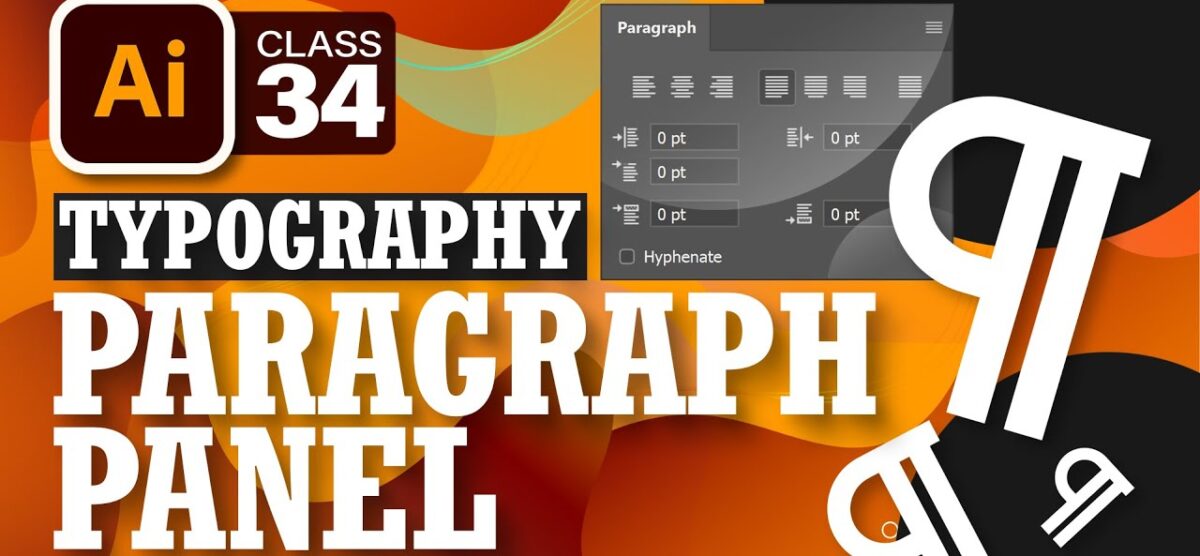 Paragraph Settings | #34 | Adobe Illustrator Training Urdu/Hindi