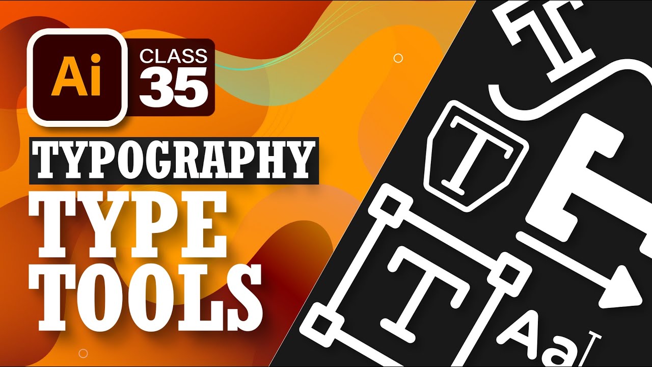 Type Tools | #35 | Adobe Illustrator Training Urdu/Hindi