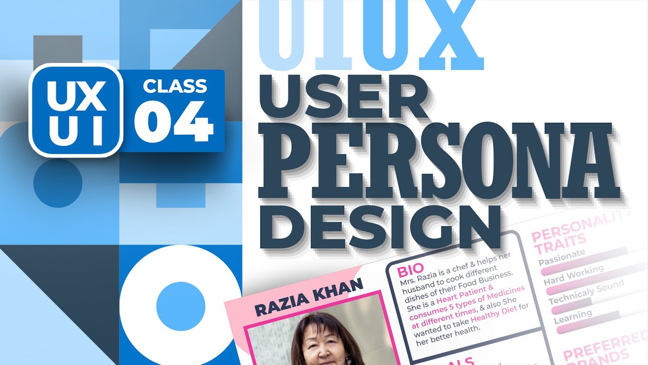 User Persona | #04 | UI/UX Design Training | Urdu/Hindi