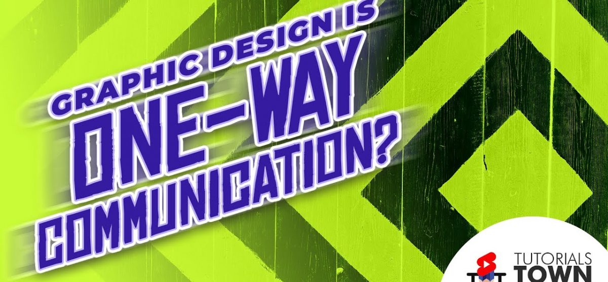 Graphics Designing is One-Way Communication? | #Shorts | Tutorials Town