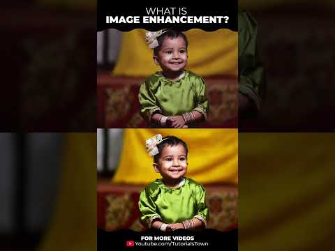 What is Image Enhancement? #shorts