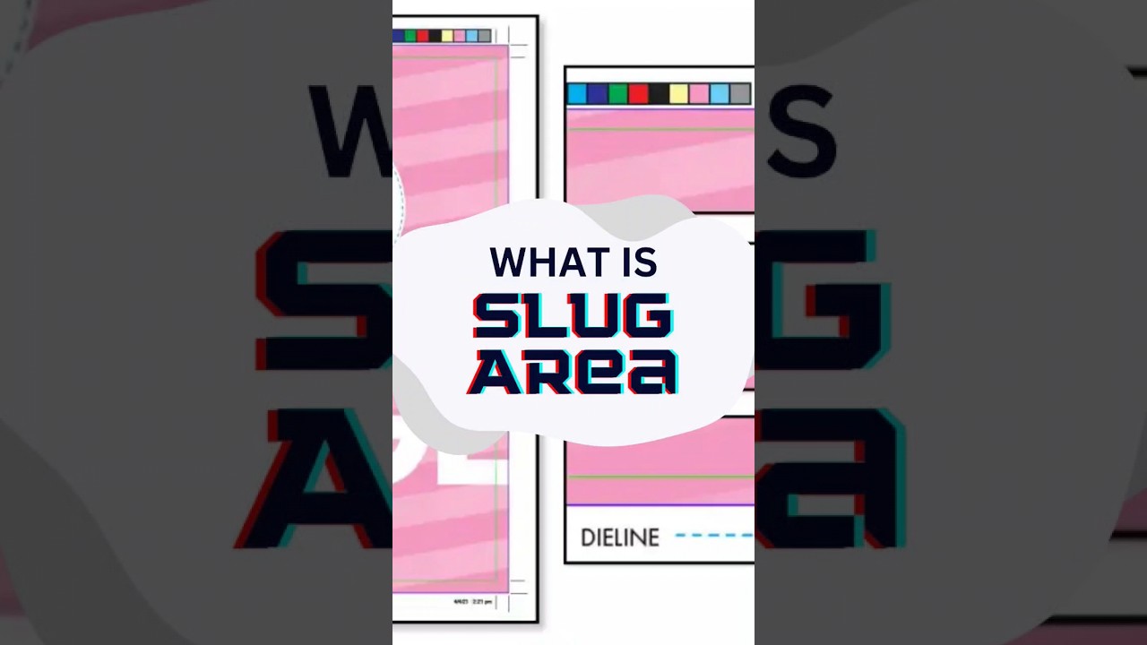 Slug Area? #printing #graphicdesign