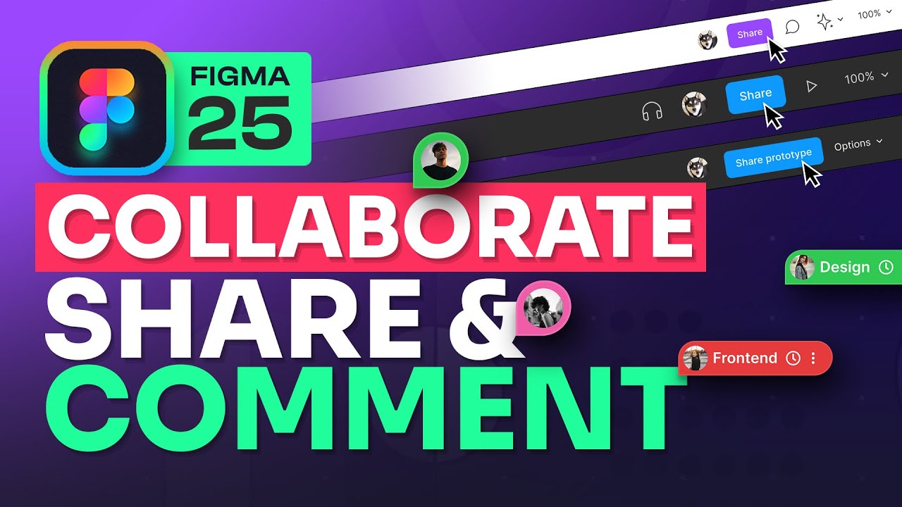 Collaborate in Figma : Learn to Share & Comment on Your Designs | #25 | Urdu / Hindi