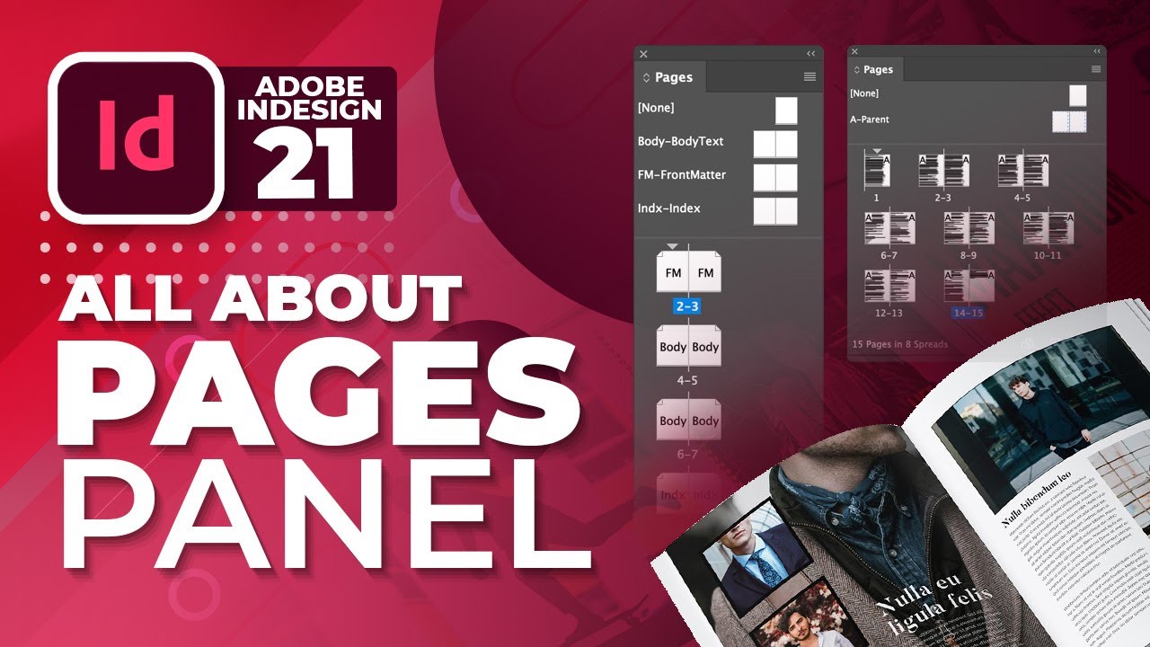 Conquer Your Layouts with Pages Panel in InDesign | #21| Urdu / Hindi