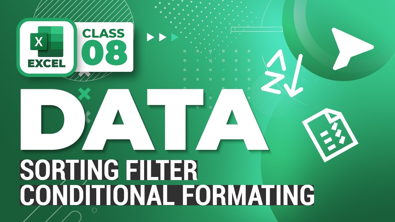 Sorting, Filter & Conditional Formatting in Excel | Step by Step Tutorial