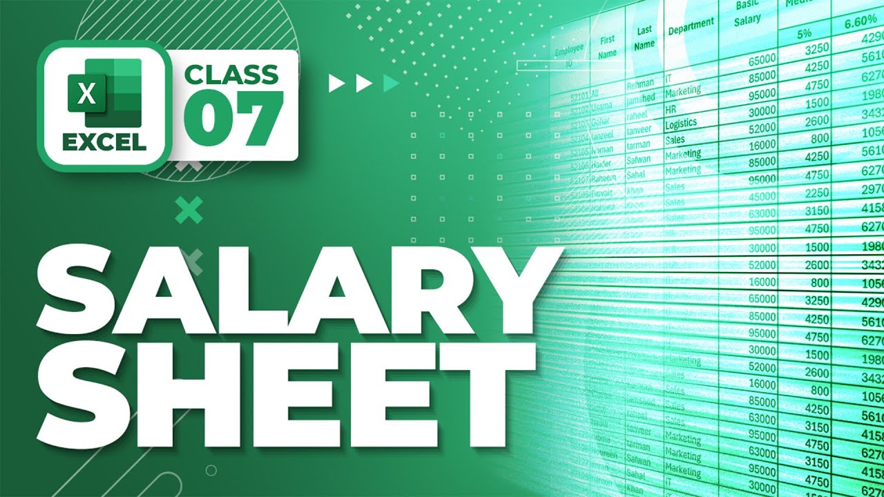 The EASIEST Way to Prepare a Salary Sheet in Excel